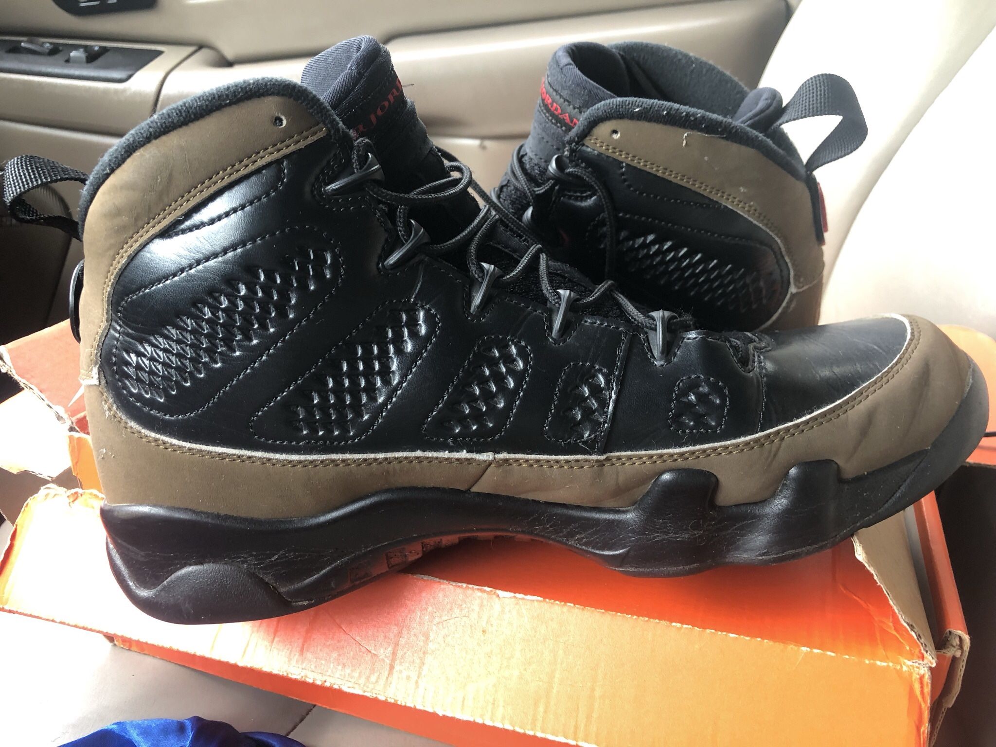 Size 10 Olive 9s