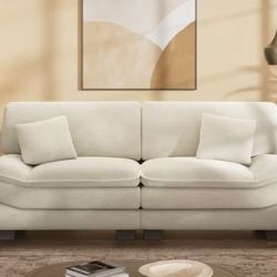  Beige sofa, brand new in box