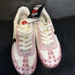 Mickey And Minnie Valentines Sneakers