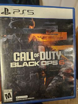Call of duty black ops 6 PS5 game
