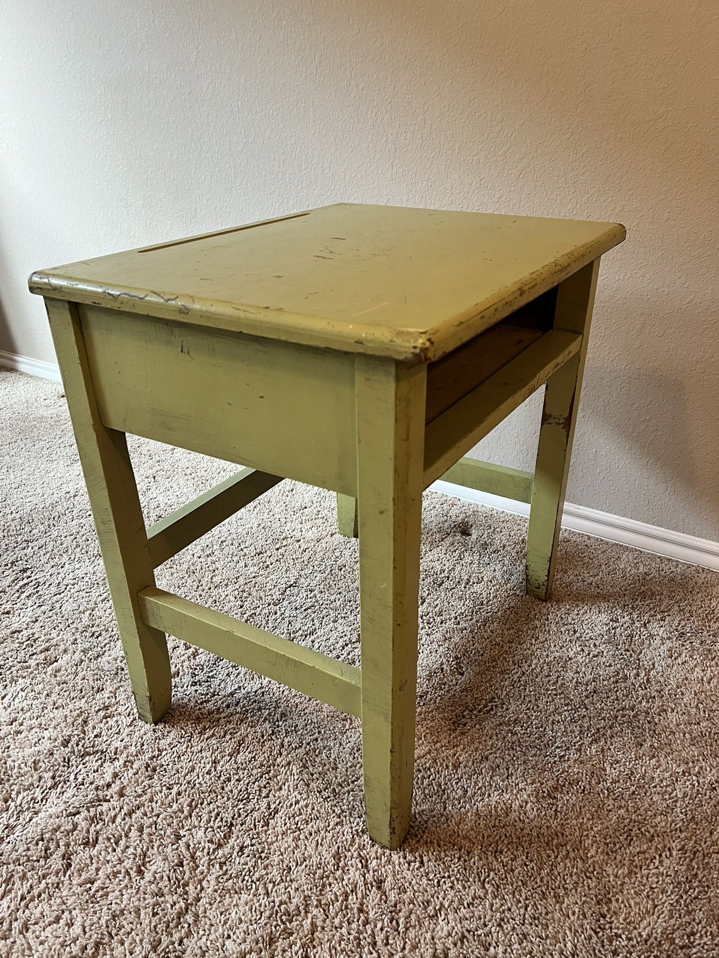 Vintage School Desk Table