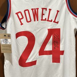 Norman Powell Autographed Jersey