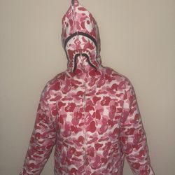 Pink Bape Hoodie (Medium)