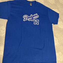 Dodgers Othani  and number 17 on back new shirt medium Size