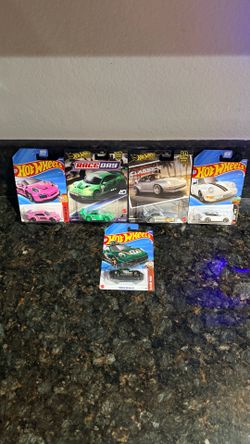 Hot Wheels Porsche 911 Collection Lot of 5