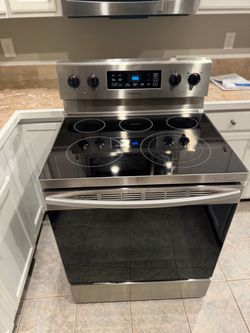 Samsung stove oven stovetop - stainless steal oven