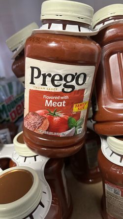 Pack of 3 Prego Meat Italian Sauce Family Size 45oz
