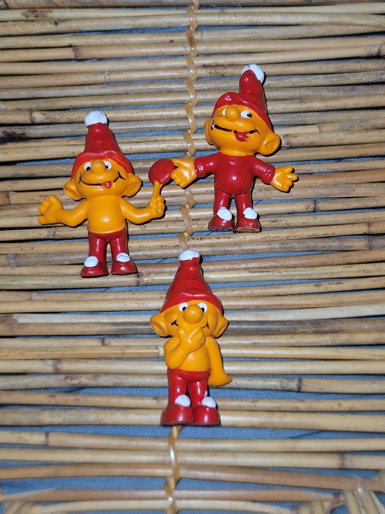 Empire Toys Gnome Family 1978 PVC figures lot collection Hong Kong