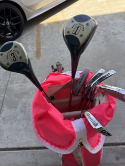 Vintage golf clubs