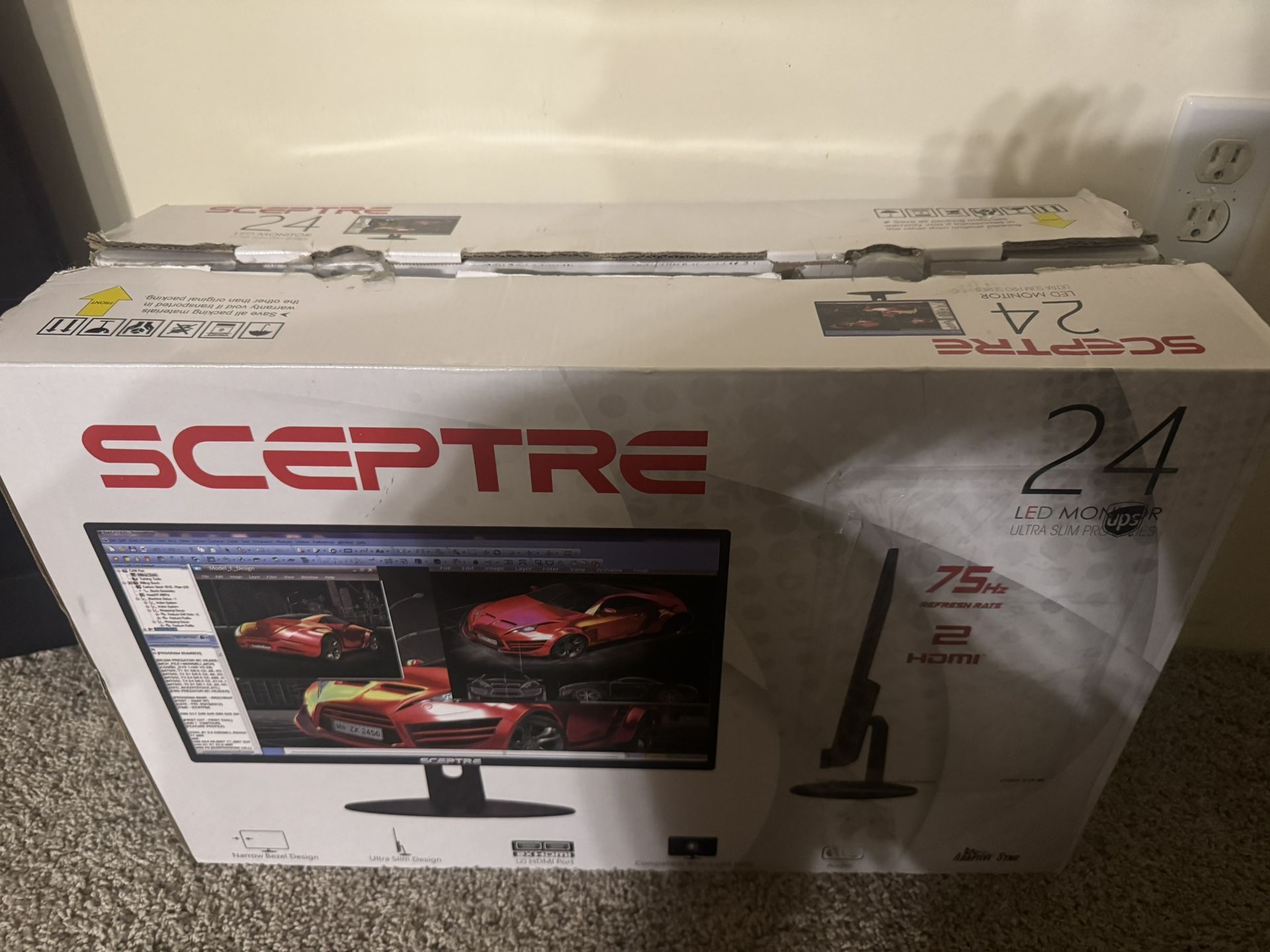 2X 24” 1080P 75hz Monitors
