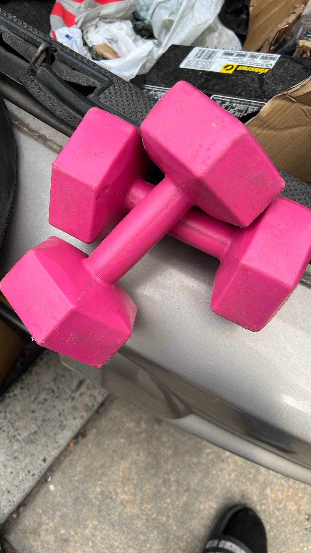 Two 5lb Dumbbells