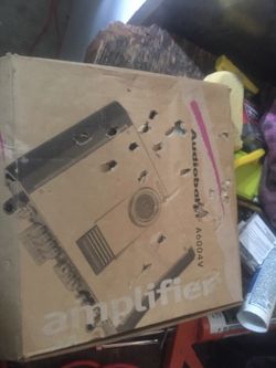 Audiobahn car amp