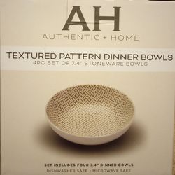 Stoneware Dinner Bowls