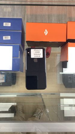 iPhone X 256GB Unlocked 