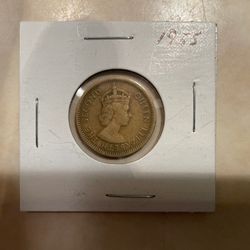 1955 British Carribean Territory Coin