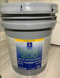 Sherwin-Williams ProMar 200 Interior Paint 5 Gallon Buckets