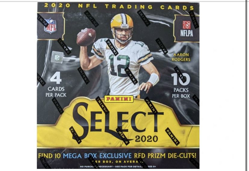 2020 Select Football Mega Box New Sealed