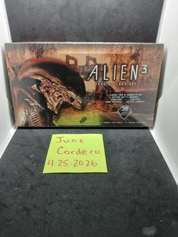 Upper Deck Alien 3 Hobby Box Sealed