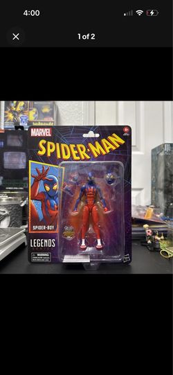 Marvel Legends Spider-Man Retro Card New In Stock 2025 6” Spider-Boy Figure