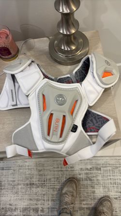 Full lacrosse pads and helmet