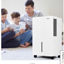 Costway Portable Humidity Control Up Dehumidifier
