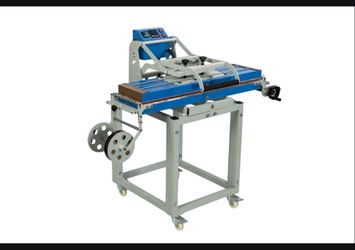 HY-10025-MW 10x40 Inch Manual Webbing Heat Press Machine, Ribbon Heat Transfer Machine, Ribbon Heat Press Machine, Sublimation Transfer Machine