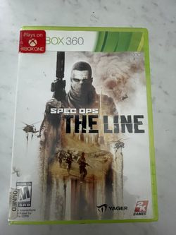 Spec Ops The Line Xbox 360 Complete CIB
