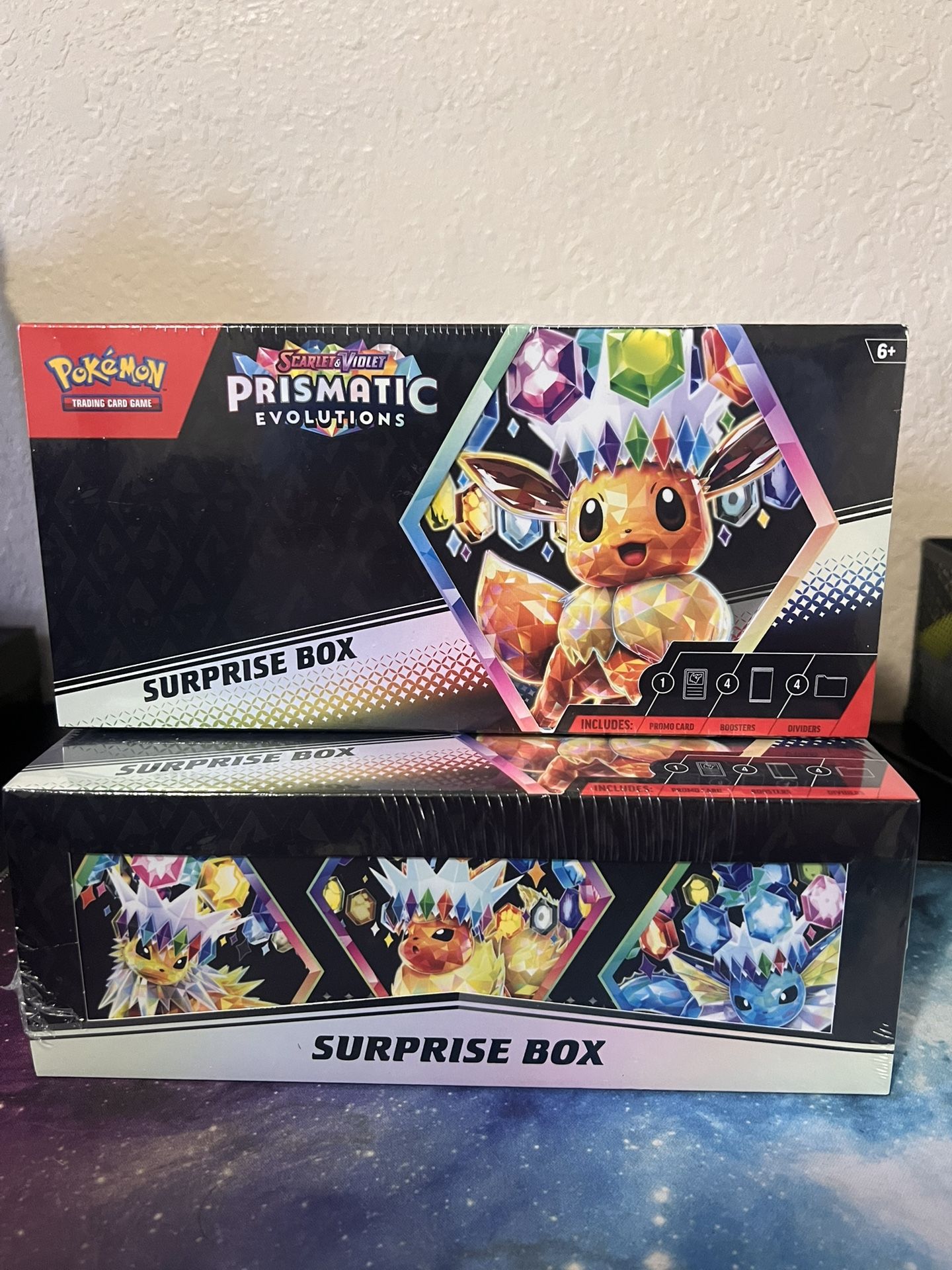 Prismatic Evolutions Surprise Box