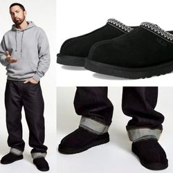 UGG Tasman II Men’s Slippers Black Size 9 – New w/o Box