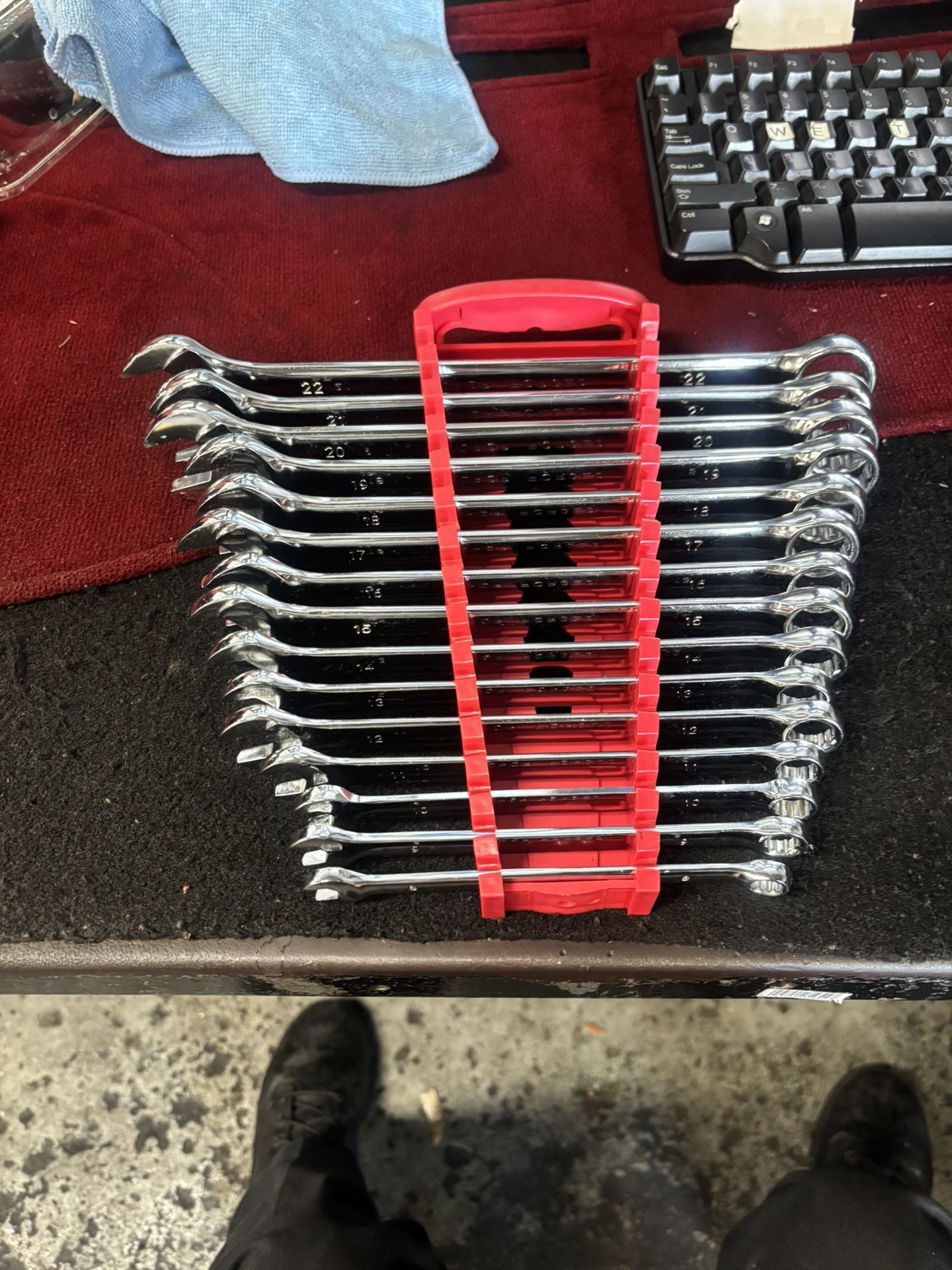 Drop Forged Metric Wrench Set 8mm-22mm