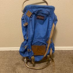 Vintage JanSport External Frame Hiking Backpack – Blue