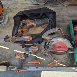 Ridgid 18v Power Tools 
