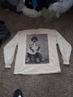 Exclusive Kanye West "Donda Listening Event" XL Long Sleeve Tee Bone Cream