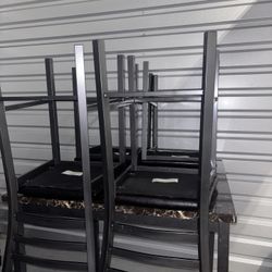 Marble Kitchen Table W Chairs