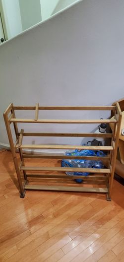 Dvd/book Wooden Rack