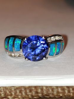 Sterling Silver Tanzanite Ring