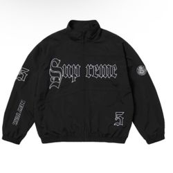 Supreme Old English Track Jacket Black 