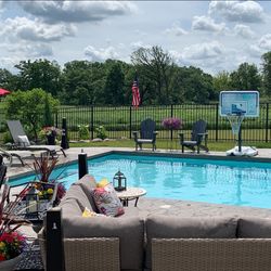 Lifetime Pool Side Basketball Hoop