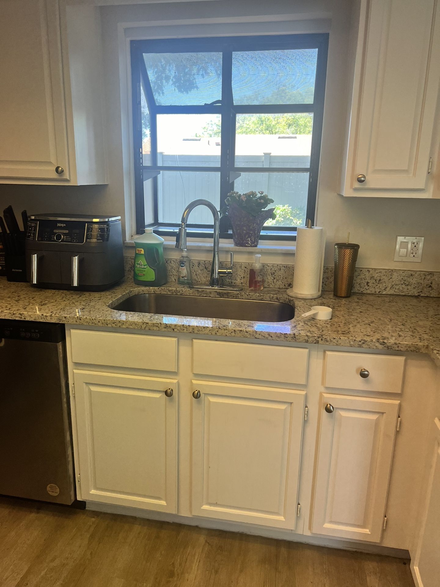 Kitchen Cabinets And Granite Counter Top