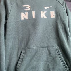 Dark Green/Beige Nike Hoodie