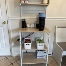 Bakers rack/ Coffee Hutch