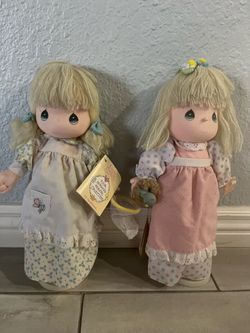 2 Brand New Precious Moments Musical Dolls-Collectibles $20 Each