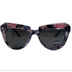 Komono Women's Floral Sunglasses New Cateye