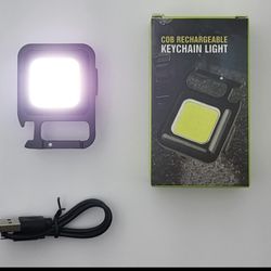 4 pack Rechargeable keychain LED Light firm price 