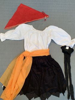 Girls Pirate or Gypsy Halloween Costume