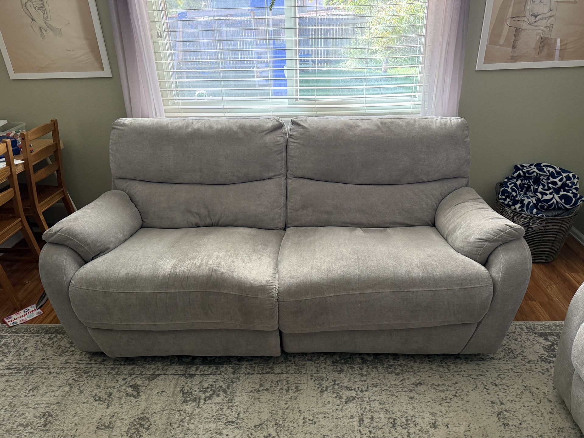 Reclining Couch And Loveseat