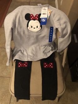 Minnie tsum tsum outfit new with tags. 6x