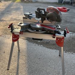 Milwuakee Fuel M18 12in Sliding Miter Saw W/stand (tool Only) 