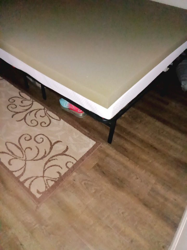 King Bed (Mattress) And Frame