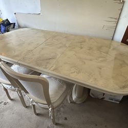 Dining Table Set With 5 Chairs